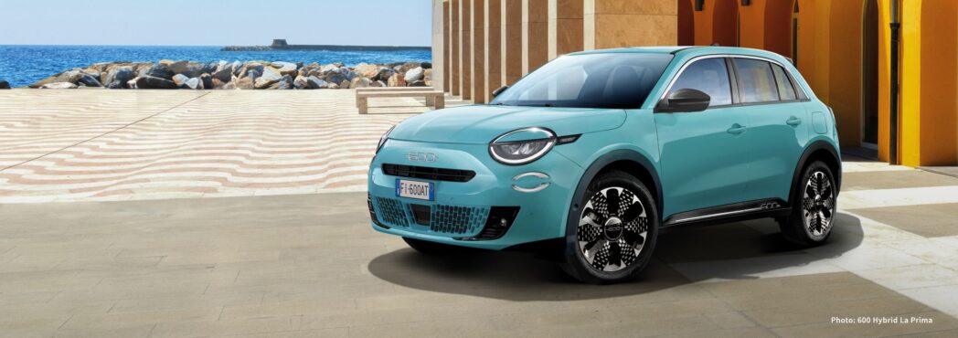 FIAT　600　Hybrid　入荷状況！