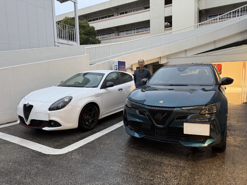 Alfa　Romeo　にお乗り換え・・・4台目！！