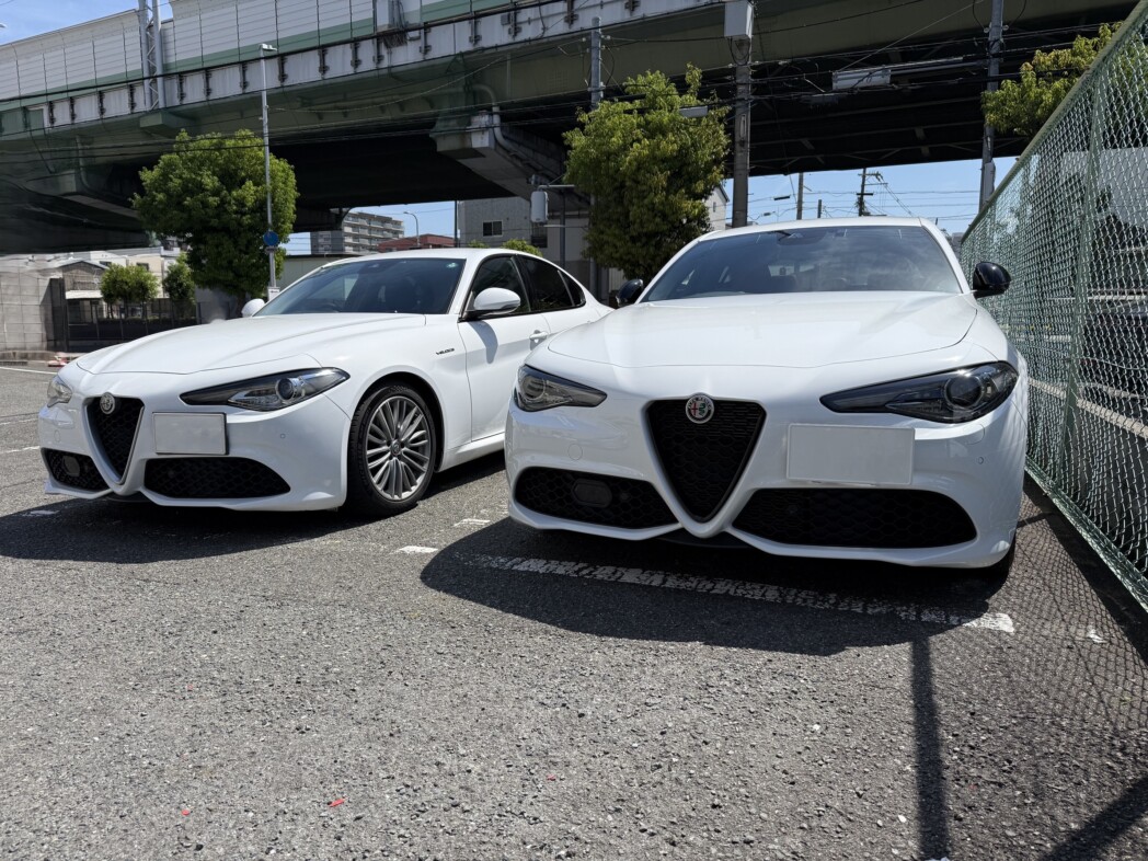 Alfa　Romeo　GIULIA　から　GIULIA　へ
